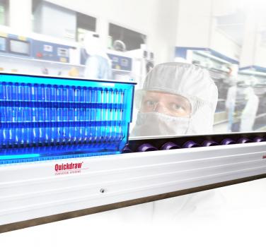 New Quickdraw Conveyor Meets Highest Cleanroom Standards In The Smallest Footprint