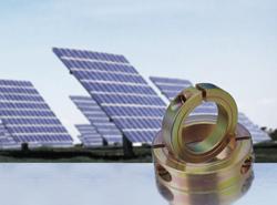 Shaft collars and couplings  for solar power generation installations