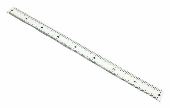 Inch-Size Self-Adhesive Rulers
