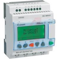 Millenium 3, CD12 Controller, LCD Display, 24 VDC, 8 Inputs, 4 Relay Output