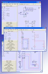 DESIGN/SIMULATION SOFTWARE FOR ELECTRIC/PNEUMATIC/HYDRAULIC/DIGITAL CIRCUITS
