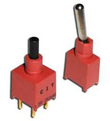 BST & BSP Sub-Miniature, Process Sealed Toggle and Pushbutton Switches