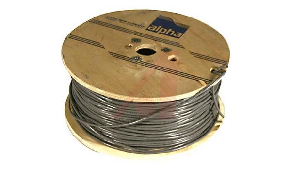 Cable, Shielded; 3; 24 AWG; 7 x 32; 0.17 in.; 0.010 in.; 0.032 in.; PVC; 75 deg