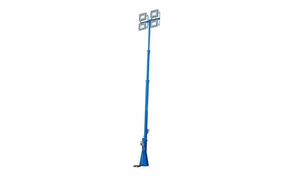 Explosion Proof 25 Foot Telescoping Light Mast with Rotating Base