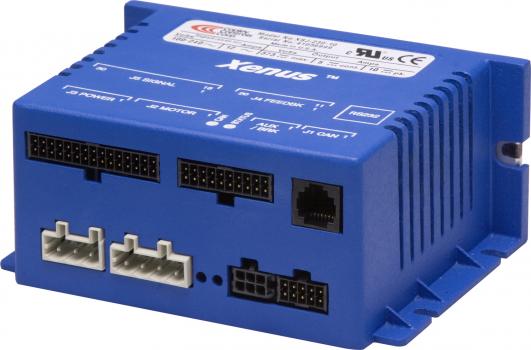 High power density Micro Xenus amplifier features seven operating modes from CANopen networking through stand-alone indexing operation