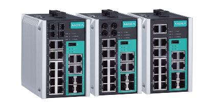 Flexible, Rugged 18-Port Ethernet Switch for IoT
