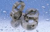 Type 316 stainless steel shaft collars resist corrosion