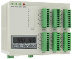 MULTI-LOOP DIN RAIL MOUNT TEMPERATURE CONTROLLER WITH OPTIONAL DISPLAY