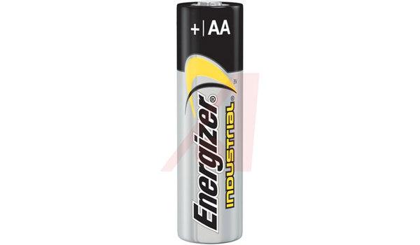 Battery, Alkaline, Zinc-Manganese Dioxide, Size: AA, 1.5V, 2850 mAh
