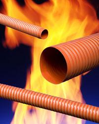 HIGH TEMPERATURE HOSE HANDLES HOT AIR UP TO 600°F