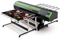 Roll-to-Roll and Flatbed UV-LED Inkjet Printer