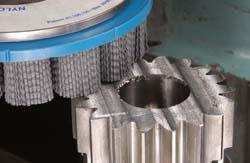 Burr-RxTM Disc Brushes for In-Machine Deburring from Weiler