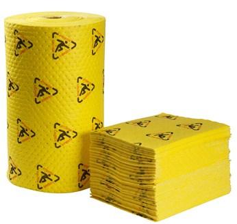 BrightSorb High Visibility Absorbent Pads and Rolls
