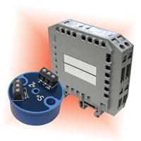 DIN Rail and Head Mounted Temperature Transmitters
