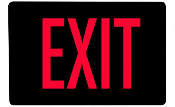 Exit Sign is Tamper Resistant-4