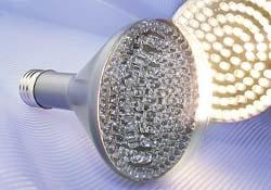 R30 LED Floodlight, Indoor/Outdoor Bulb Provides Energy Savings in Up-light and Down-light Applications