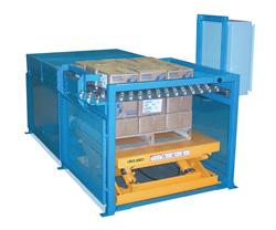 Semi-Automatic Palletizer Helps to Eliminate Worker Fatigue