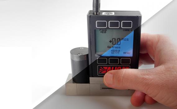 Display Tech Improves Readability on Mass Flow & Pressure Meters