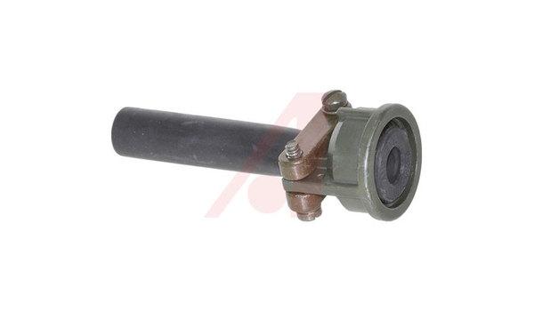 connector accessory,cable clamp with rubber bushing,size 12sl,14,14s,olive drab