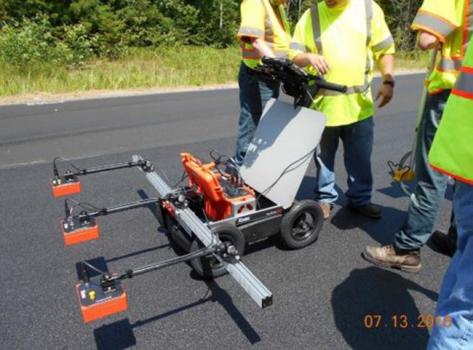 GPR Technology Improves Road Pavement Quality for Maine DOT-1