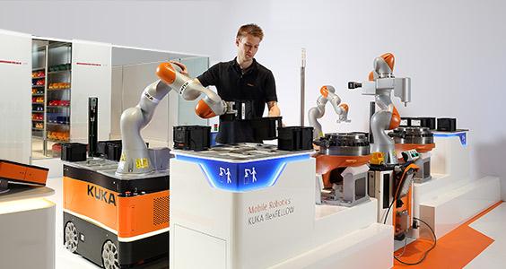 Mobile Robot Auto-Deploys for 100% Utilization