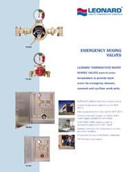 Thermostatic Emergency Mixing Valves