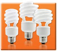 Shatter-Resistant Compact Fluorescent Lamps (CFL)