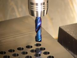New Drill With Two Grades of Carbide In One Tool
