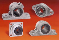 GRAPHALLOY®  MODEL 163 PILLOW BLOCKS ARE LONG-WEARING, VERSATILE AND  ELIMINATE THE NEED FOR LUBRICATION