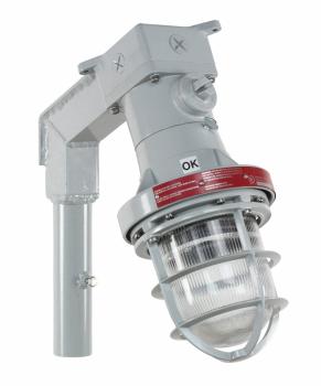 Stanchion Mounted Explosion-Proof LED Light