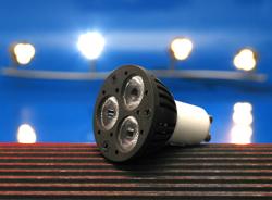 High-Power White LED MR16/GU10 Bulb Consumes 3.3 Watts