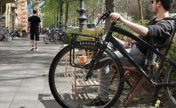 World's First 3D Printed Airless Bicycle Tire-1