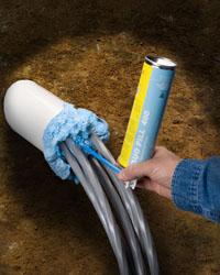 URETHANE FOAM SEALANT FEATURES CAN-INSIDE-A-CAN PACKAGE