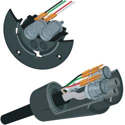 Hybrid Coupling Combines Fluid, Electronics, Tubing and Cable into One Integrated Connector