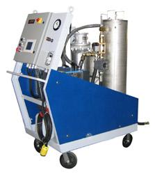 Removes Water, Gases and Solid Contaminants from Hydraulic Fluids