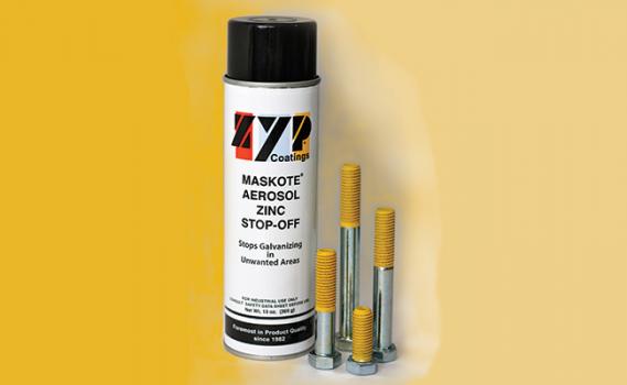 Maskote Zinc Stop-Off Prevents Zinc-Steel Alloying