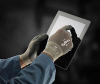 Touch Screen-Capable HyFlex Gloves