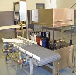 High Speed Printer Applicator with Pneumatically Controlled Enclosure