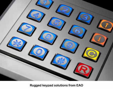 EAO’s Rugged Keypad Solutions Offer Seamless Integration