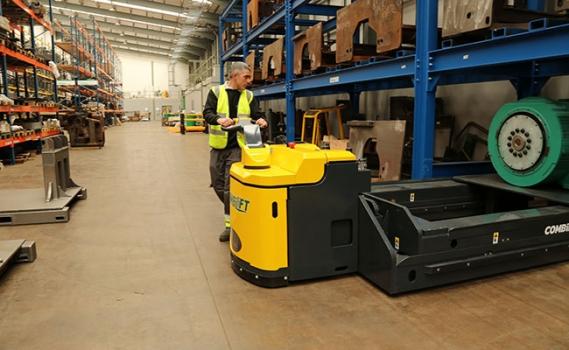 Pallet Truck Offers Better Visibility-1