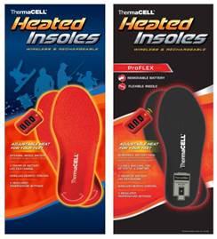 Heated Insoles consistent temp for up to 5 hr per charge