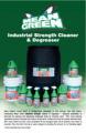 Mean Green Industrial Strength Cleaner & Degreaser Literature