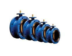 New Ductile Iron Flanged Butterfly Valves