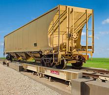 Railroad Scale Has 270-ton capacity