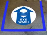 Floor Marking Tape Kit for Eye Wash Stations