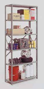 STEEL SHELVING OFFERS LOAD CAPACITIES UP TO 2000 POUNDS PER SHELF-2
