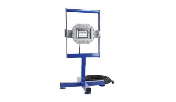 Portable Explosion Proof LED Light on Base Stand
