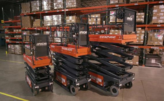 Scissor Lifts Offer Reduced Operating Time-1