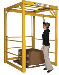 Overhead Safety Gate for Mezzanines