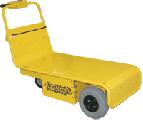 PartsCaddy® Motorized Cart eliminates strains and pains from pushing heavy materials, food and linen supplies